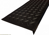 Накладка покрытие на ступень проступь резиновая 250х750мм ЁЛОЧНЫЙ