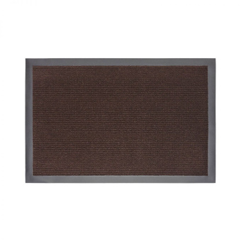 Грязезащитный влаговпитывающий коврик ворсистый с ворсом 600 на 900 мм 60*90 см коричневый во Владивостоке