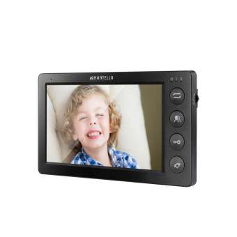 Видеодомофон HD Mantella Amelie AHD 7 дюймов запись SD датчик черный