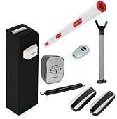 Автоматический шлагбаум Doorhan с круглой стрелой 6 метров BOOM-6-R