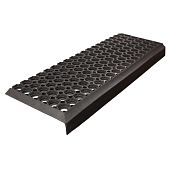 Накладка покрытие на ступень проступь резиновая 750*260*40 отверстия